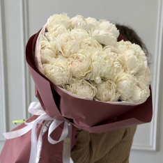 25 Dutch White Peonies photo
