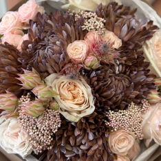 Bouquet of flowers "Muted Charm" photo