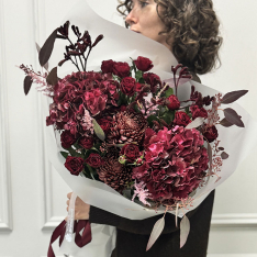 Bouquet of flowers "Amaranth Dream" 