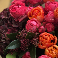 Букет квітів "Burning Rose" фото