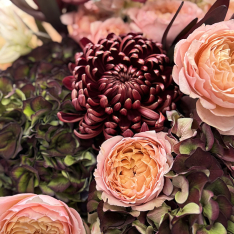 Букет цветов "Chocolate Bloom" фото