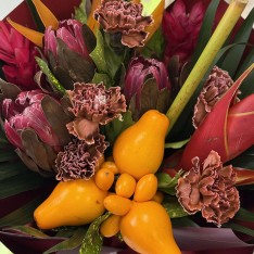 Bouquet of flowers "Jumanji" photo