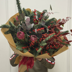 Bouquet of flowers "Frosted Woodland" buketland.ua Bouquet of flowers "Frosted Woodland" photo