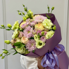Bouquet of flowers "Lavender Belle" photo