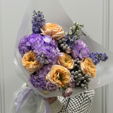 Букет квітів "Lavender Silk" 