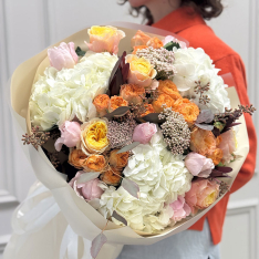 Букет квітів "Morning Shine" фото