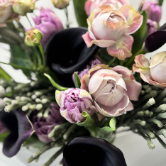 Bouquet of flowers "Night Blossom" 