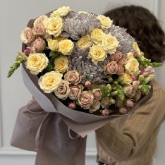 Букет цветов «Pastel Whisper» фото