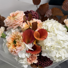 Букет цветов "Peach Caramel" фото