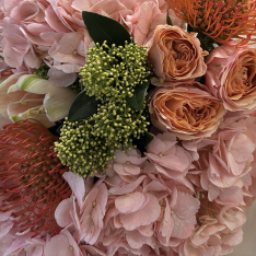 Букет цветов "Pink Serenity" фото