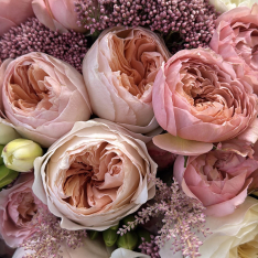 Букет цветов "Powdered Love" фото