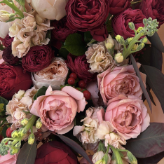 Bouquet of flowers "Romantic Harvest" photo
