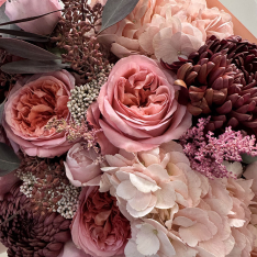 Букет квітів "Rosy Cloud" фото