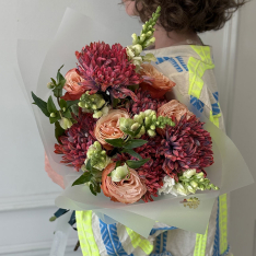 Bouquet of flowers "Rustic Romance" photo