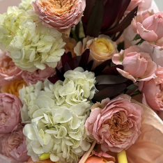 Букет цветов "Soft Sunrise" фото