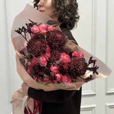 Bouquet of flowers "Velvet Dream" 