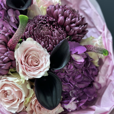 Author's bouquet of flowers "Naomi" photo