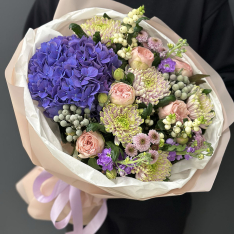 Author's bouquet of flowers "Dreamy" photo