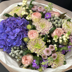 Author's bouquet of flowers "Dreamy" photo