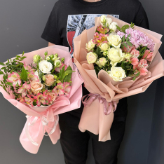 Author's bouquet of flowers "Mira" photo