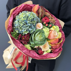 Autumn designer bouquet | size M photo