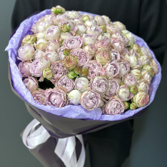 25 кустовых роз Блоссом Баблз фото