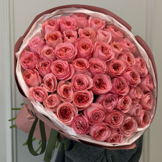 51 піоноподібна троянда «Pink Expression» фото