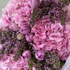 Букет цветов «Pink Whisper» фото