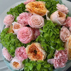 Букет цветов «Green Romance» фото