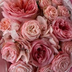 Bouquet of flowers «Rose Melody» photo