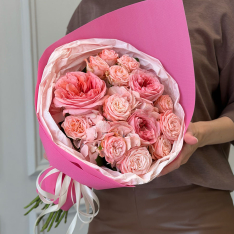 Bouquet of flowers «Rose Melody» photo