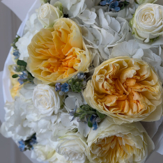 Букет цветов «Vanilla Glow» фото