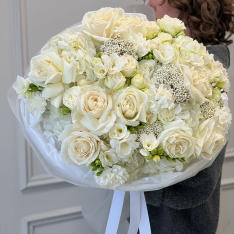 Букет цветов «White Grace» фото