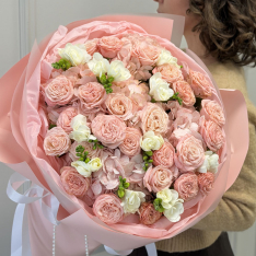 Букет цветов "Apricot Dream" фото