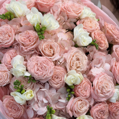 Букет цветов "Apricot Dream" фото