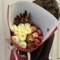 Букет цветов "Gentle Luxury" фото