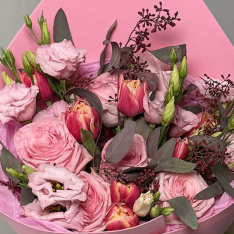 Букет цветов "Pink Affection" buketland.ua Букет цветов "Pink Affection" фото