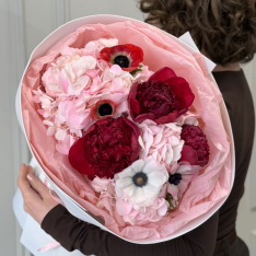 Букет квітів "Pink Poetry" 