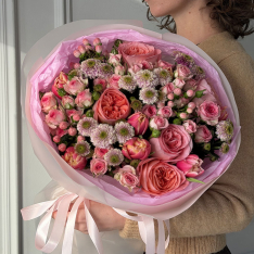 Букет цветов "Soft Blush Affair" buketland.ua Букет цветов "Soft Blush Affair" фото