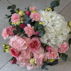 Композиція в кошику «Lovely Garden»  фото