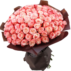 101 еквадорська троянда 60 см в асортименті buketland.ua 101 еквадорська троянда 60 см в асортименті фото