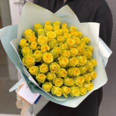 77 желтых роз Пени Лейн фото