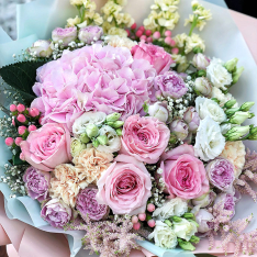 Букет цветов «Цветочный Джем» фото