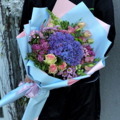 Букет цветов «Первое свидание» фото