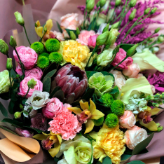 Букет цветов «Примадонна» фото