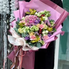 Букет цветов  «Серенада» фото