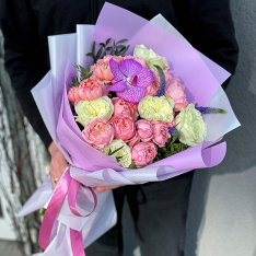Букет цветов «Лолипоп» фото