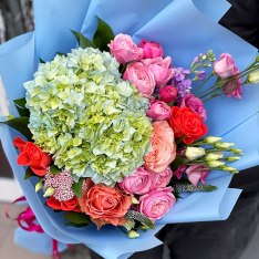  Букет цветов «Весенние Ароматы» фото