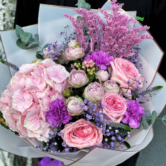 Букет цветов «Элеонора» фото