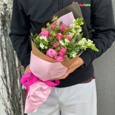 Букет цветов в ассортименте «Адель» фото